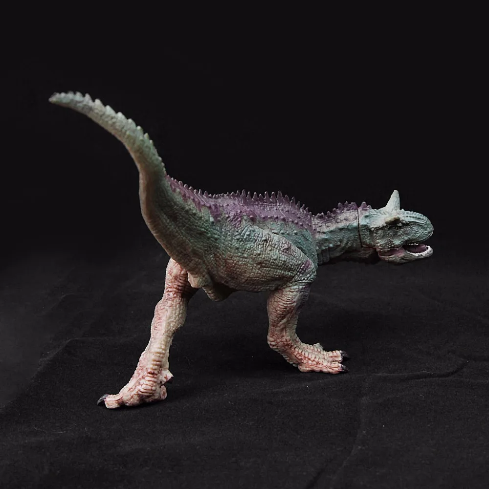 

1PC Carnotaurus Dinosaur Action Figure Toys Hand Puppet Kids Educational Model