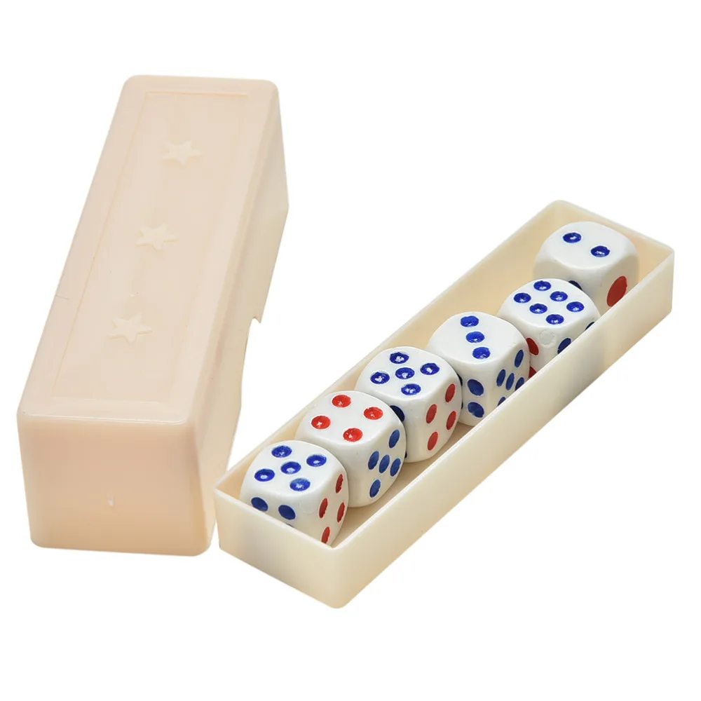 

Pizies Prediction Dices normal dice six dice prediction box 6 die flash change changing effect close up magic magic props