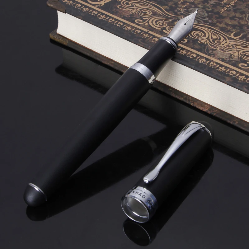 

JINHAO X750 художественная авторучка тянущего типа Кепки строительства арочных ангаров-наконечник для письма картина в подарок