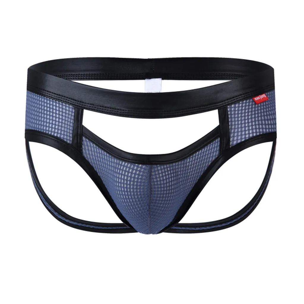 Мужское сексуальное нижнее белье сетчатые дышащие удобные трусы мужские стринги