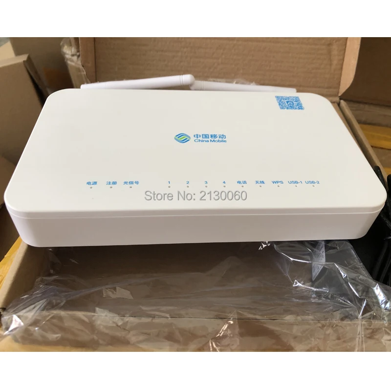 FTTH ONT ZTE F673A V2 GPON ONU 4GE + Тел USB Wifi английская версия модем ftth оптический сетевой