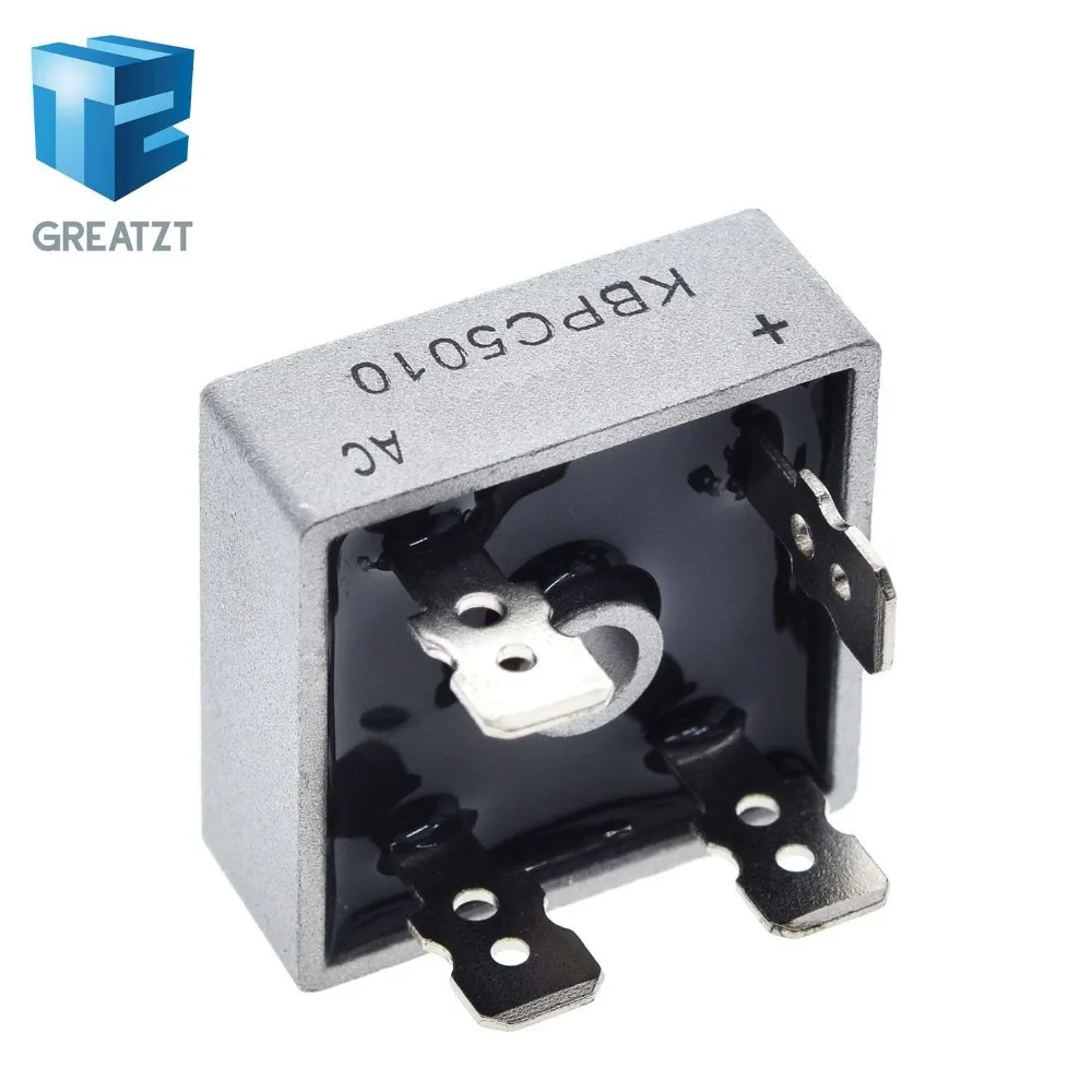 GREATZT 1 шт. KBPC5010 50A 1000 В диодный мост выпрямителя kbpc5010