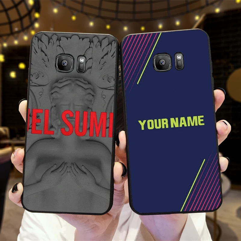 С принтом &quotпоп-арт&quot крышка Мягкий силиконовый чехол для телефона Samsung Galaxy S6 S8
