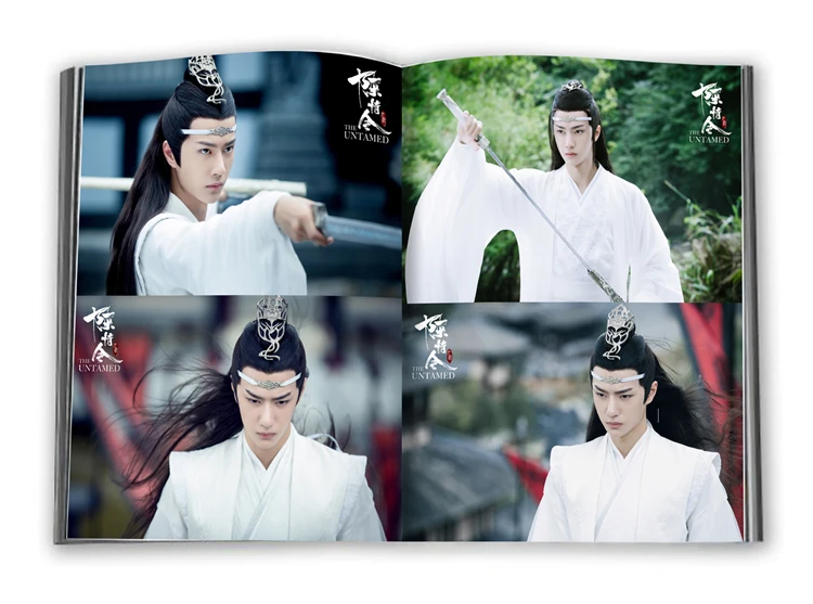 Чэнь Цин Лин альбом для рисования книга Wei Wuxian Lan Wangji рисунок фотоальбом плакат Закладка Подарок аниме вокруг
