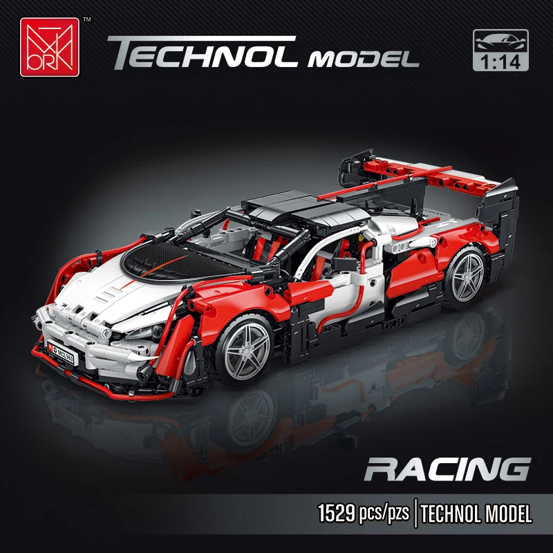 

High-tech Technical Supercar Sabre 1:14 Building Blocks MOC City Racing Car Assembling Model Brick Toy Gifts for Boys