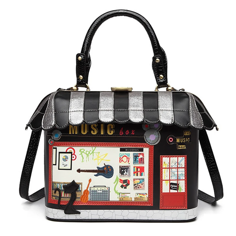 

Женская кожаная Лоскутная сумка с вышивкой, сумки через плечо, сумка-мессенджер через плечо, сумки-тоуты в стиле Braccialini, магазин художествен...