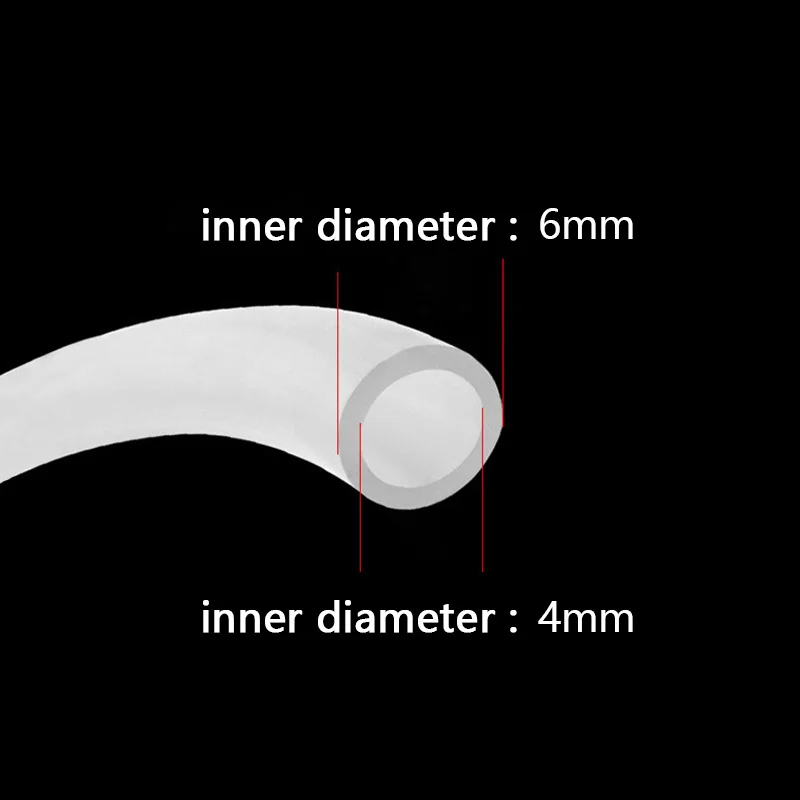 Аквариумный кислородный резервуар с кислородной трубкой прозрачный шланг насос