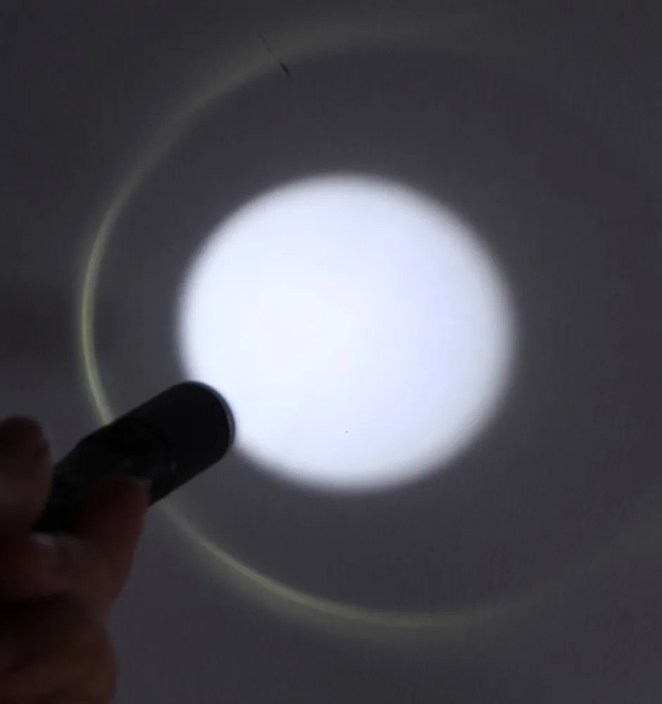 Мини ручка светильник XPE Q5 светодиодный флэш фонарь обнимает Карманный 1