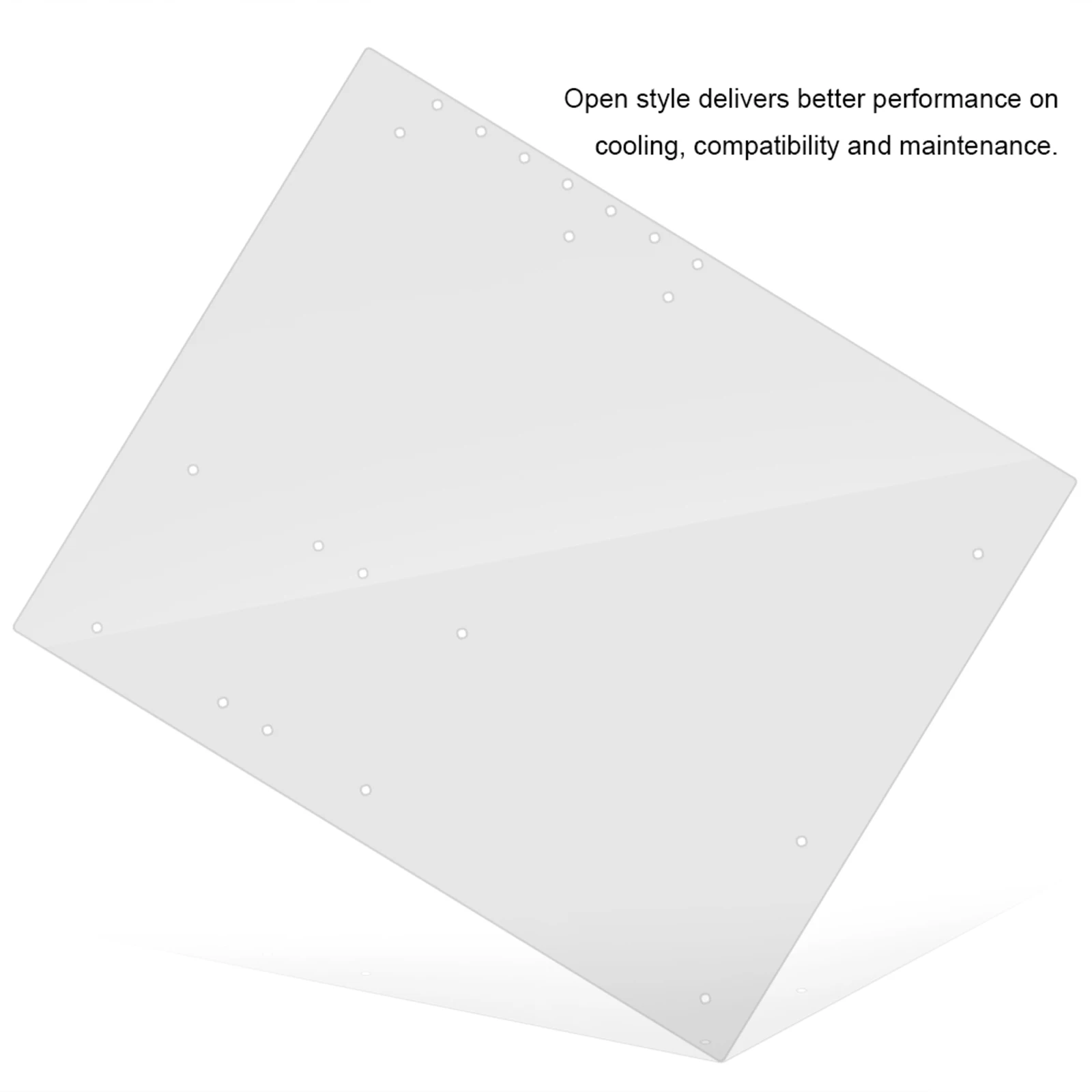 

Computer Motherboard Base Stand Transparent Computer Bracket Acrylic Open Frame Computer Case For ATX Computer Motherboard