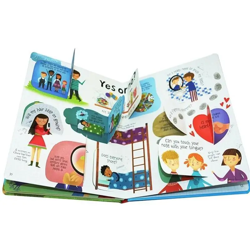 

Large/22x28x2cm/ Storybook English3d Picture Book Art Book For Kids Children Love Langure Education Booking