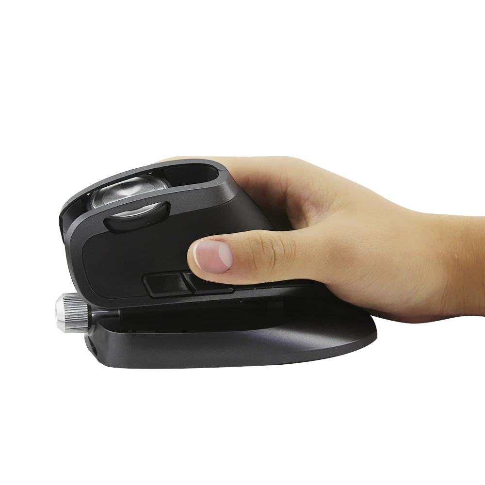 Вертикальная мышь Delux M618X 2 4G Беспроводной + Bluetooth 3 0/4 0 которые поддерживают