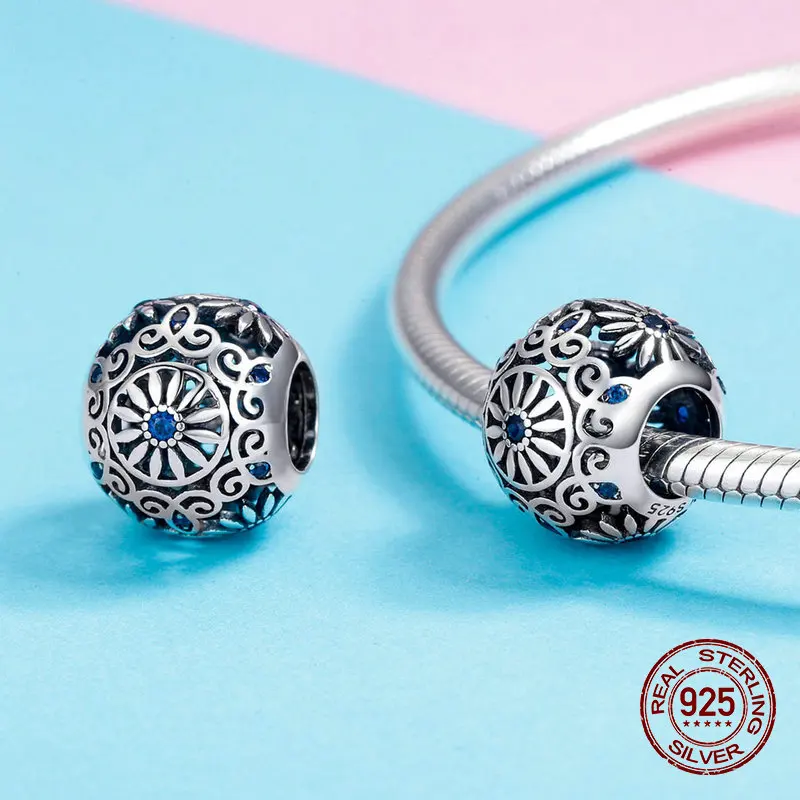 Полые бусины womak в виде маргариток Подвески подходят для изготовления