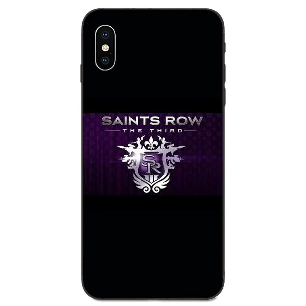 Чехол из ТПУ Game Saints Row 3 для Apple iPhone 4 4S 5 5S SE 6 6S 7 8 11 Plus X XS Max XR Pro Max|Чехлы-накладки| |