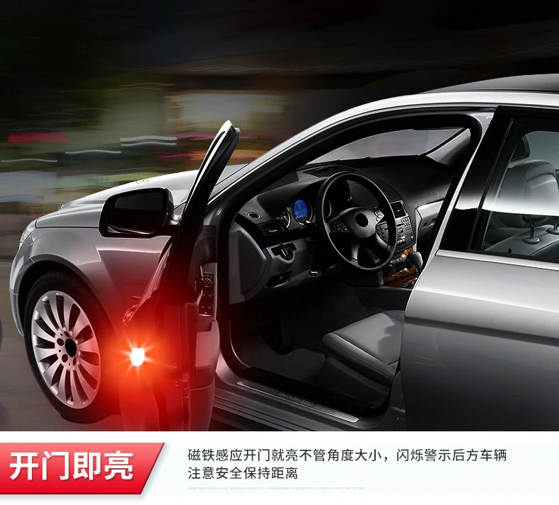 2x авто светодиодный мерцающий светильник потепление наклейки для Toyota C hr Kia Sportage