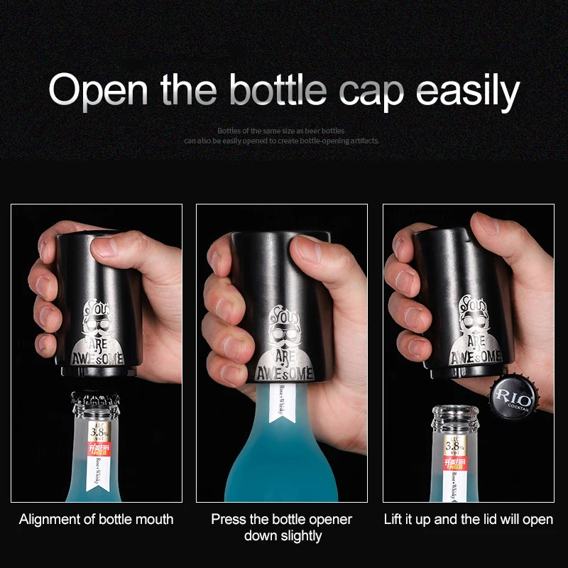 Мини удобный автоматический электрический консервный Открыватель для бутылок