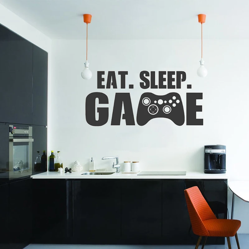 

Eat Sleep Game Vinyl Wall Art Decal D1005