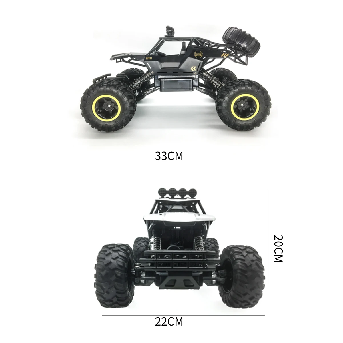 

37CM large 1:12 4WD RC Car Updated Version 2.4G Radio Control RC Car Toys SUV High speed Trucks Off-Road Toys for Children
