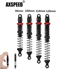 AXSPEED масляные регулируемые из сплава металла амортизаторы 90 мм 100 мм 110 мм 120 мм для D90 Trx4 SCX10 Wraith 110 RC Car