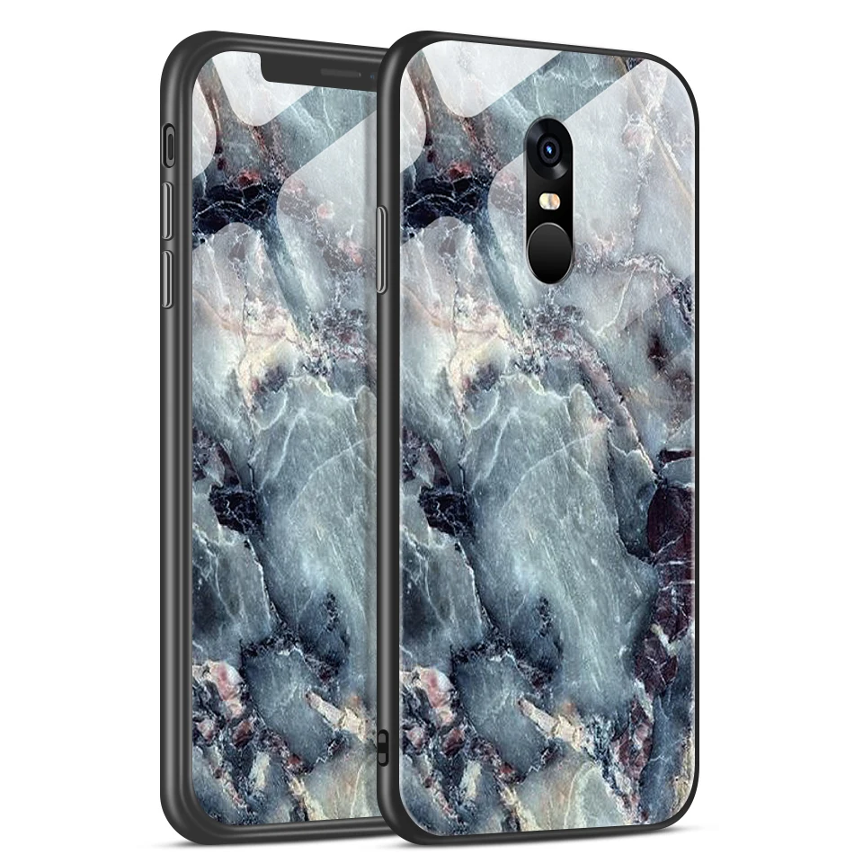 W326 Для Xiaomi Redmi Note 4/4X роскошный чехол из закаленного стекла для Remi Note 4 Pro CN Version/4 Gobal Version Fashion Soft Edge Shell - Цвет: W326