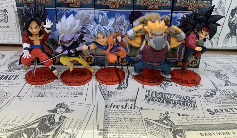 Аниме 5 см шт./компл. Dragon Ball Z Migatte без Son Goku/Вегета Характеристическая вязкость