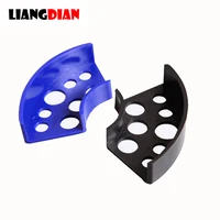 1pc black blue plastic cover tattoo ink pigment cups caps stand holder storage container standing rack tattoo accessories