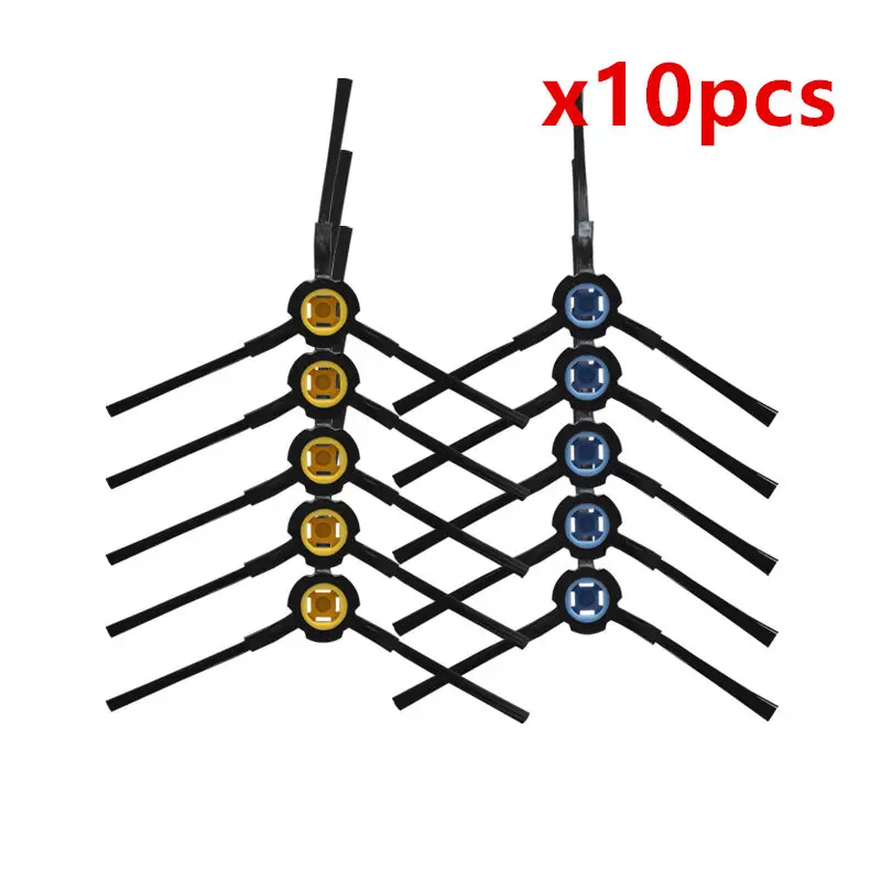 

10pcs Robot Vacuum Cleaner Side Brush for Genio Deluxe 500 Robotic Vacuum Cleaner Parts Accessories Brush Replacement