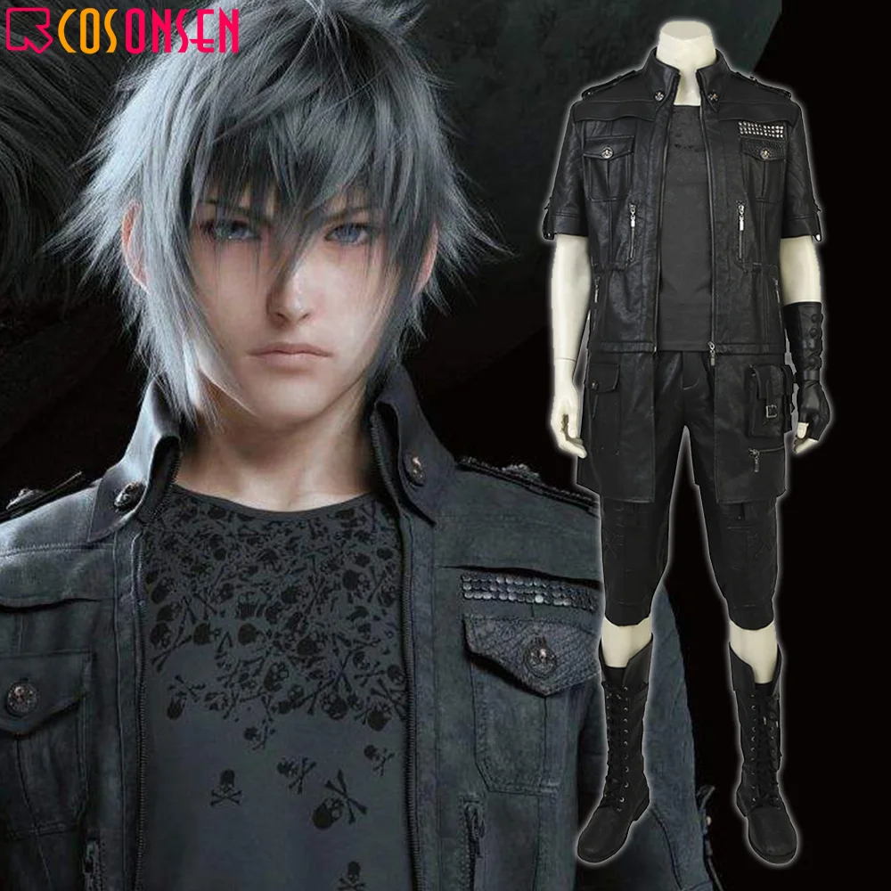 

Noctis Lucis Caelum Cosplay Anime Final Fantasy XV Costume Game FF15 Halloween Outfit Adult suit custom made COSPLAYONSEN