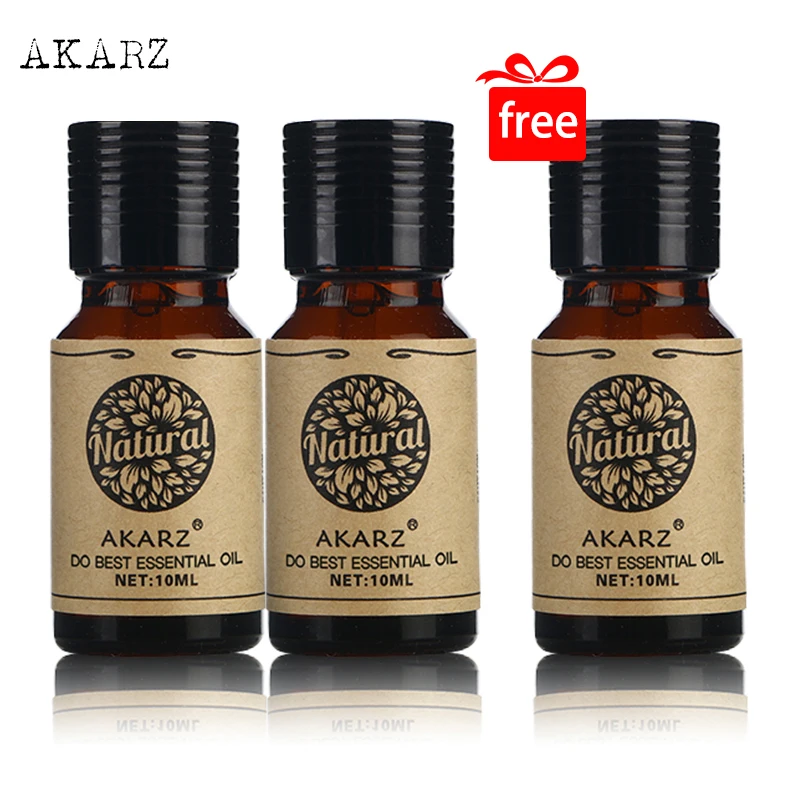 

Buy 2 get 1 AKARZ Best set meal basil Essential Oil Aromatherapy face body skin care SPA Massage High Quality basil Oil