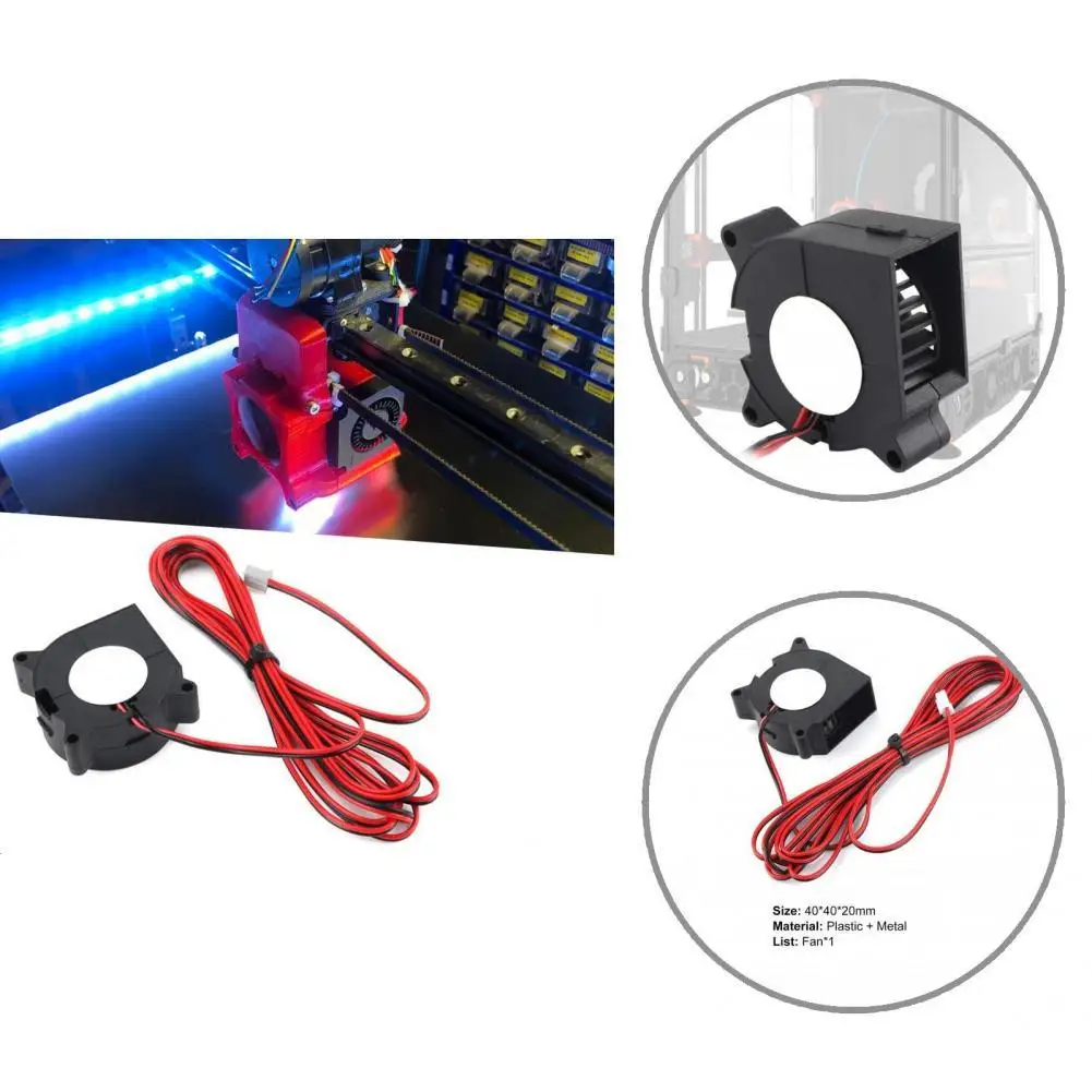 

DC24V Effective Practical Mini Cooling Fan 2.4W 3D Printer Cooler Big Air Flow