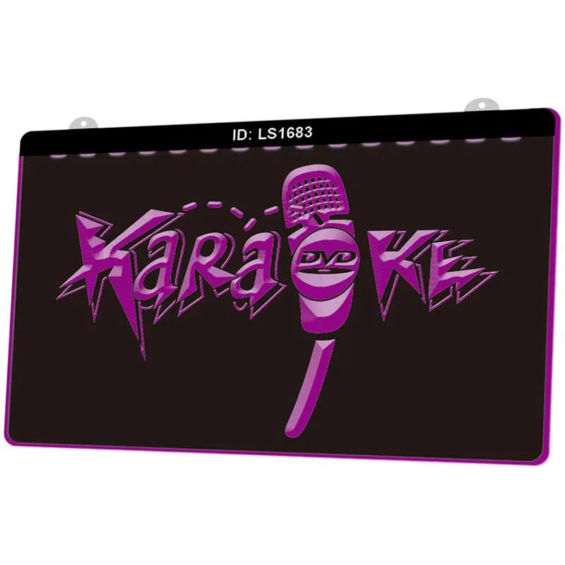 Микрофон для караоке LS1683 с Dvd проигрывасветодиодный ем и светодиодной