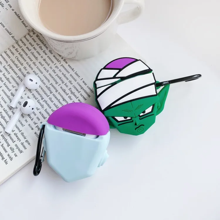 Для Apple AirPods 3D милый мультфильм японское аниме цельный череп пиратский чехол для