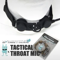 z tactical throat mic softair military ztac airsoft mirophone adapter headset z033