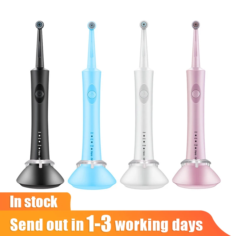 

Rotating Electric Toothbrush Soft Bristles Automatic Teeth Brush Rechargeable 3 modes Colorful Waterproof Electric Tooth Brush