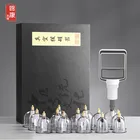 Вакуумные банки для массажа, китайская медицина, набор для физиотерапии, вентоза, антицеллюлитные присоски, массажер лицо тело