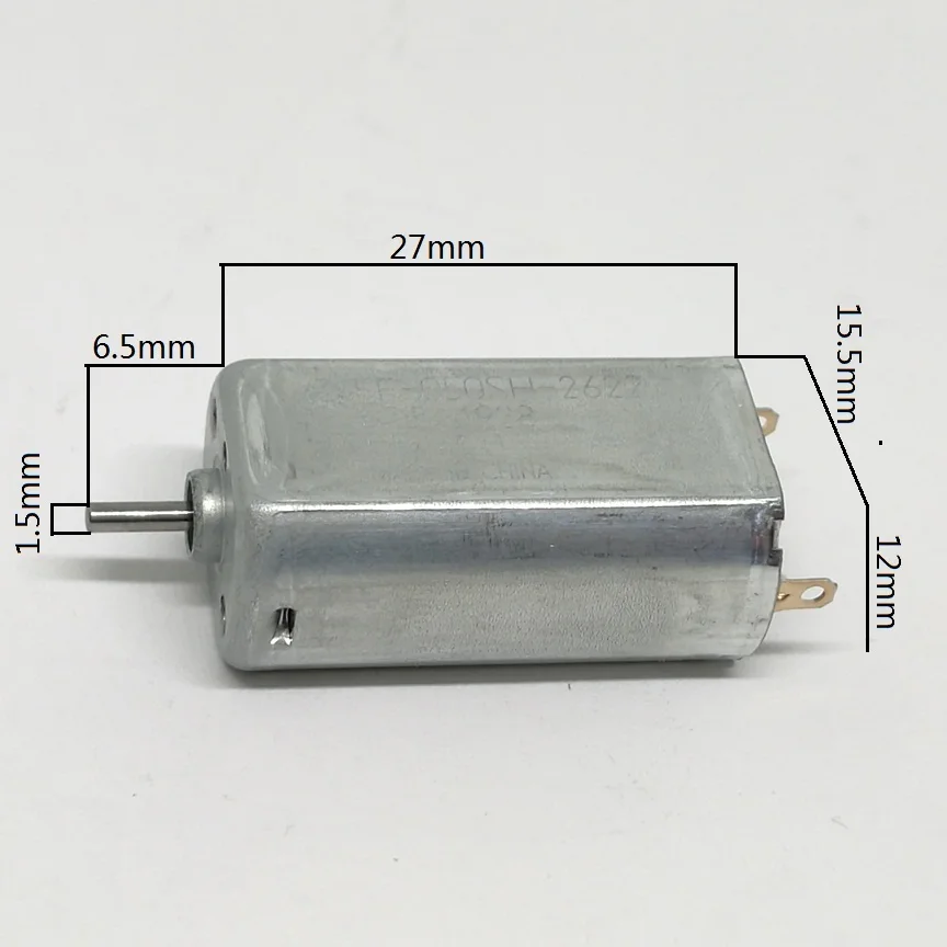 Двигатель постоянного тока FF-050SH Малый микродвигатель с большим крутящим