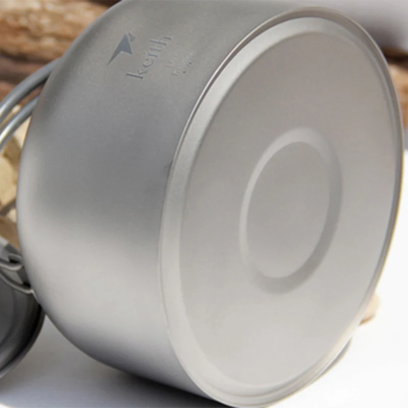 買取 1Lキースキャンプケトル屋外コーヒーケトルキャンプチタン食器走行調理器具屋外ピクニックセットTi3901