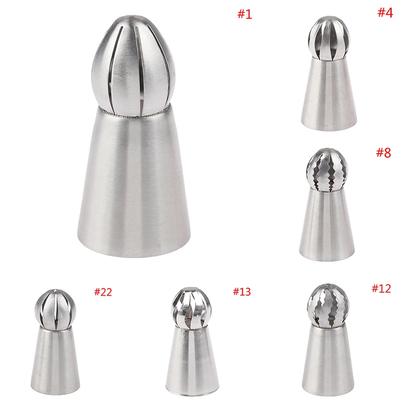 1 кекс из нержавеющей стали шар форма глазурь трубопроводов сопла кондитерский
