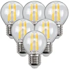 Лампочка накалисветильник 4 Вт, 6 Вт, свечи со светодиодными лампочками в, 110 В, 220 Вт, 2700 в