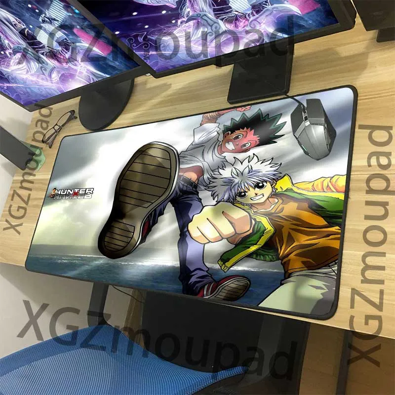 XGZ HD Поп аниме Охотник на заказ большой компьютерный стол коврик прецизионный
