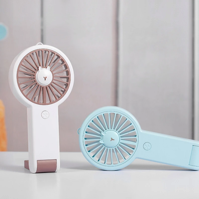

Portable Fan Handheld USB USB Rechargeable Mini Folding Fan Travel Outdoor Home Office Quiet Collapsible Desk Fans