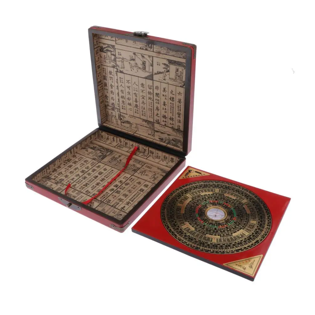 

Feng Shui Compass Luo Pan/Chinese Ancient Compass 8" Black