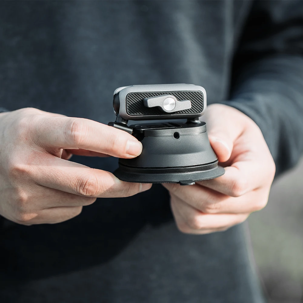 Крепление на присоске PGYTECH совместимое с DJI OSMO Action Pocket 2 Gopro 10 9 8 7 6 5 Insta360 ONE X |