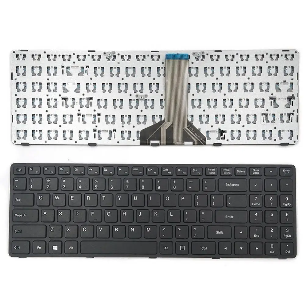 

Новая клавиатура для ноутбука Lenovo Ideapad B50-50 100-15 100-15IBD Type 80QQ 6385H-US NB-99-6385H-LB-00-US PK1310E1A00 SN20J78609