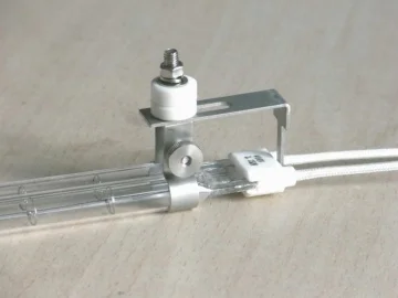 

White Quartz Halogen Infrared Curing Heat Lamp