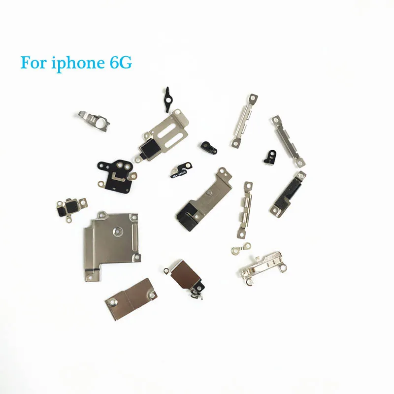 Металлические детали для iPhone 5 5c 5s 6 6s 7 8 plus SE монтажный комплект телефона|Шлейфы