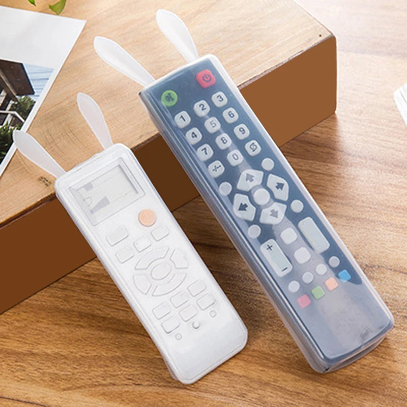 

1pc Bunny Silicone Remote Control Cover Dust Protection Case Portable Tv Remote Case Protective Case For Air Conditioning
