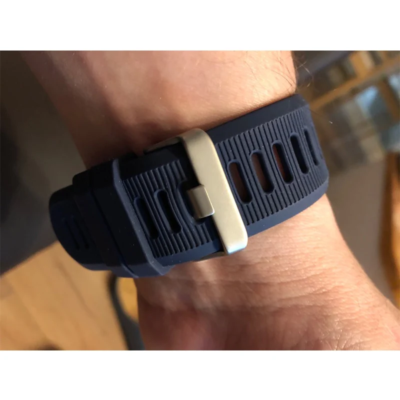 Замена быстроразъемный 26 мм мягкий силиконовый ремешок для Garmin Fenix 5X/Fenix 3/Fenix3 HR Смарт-часы спортивный ремешок Starp черный