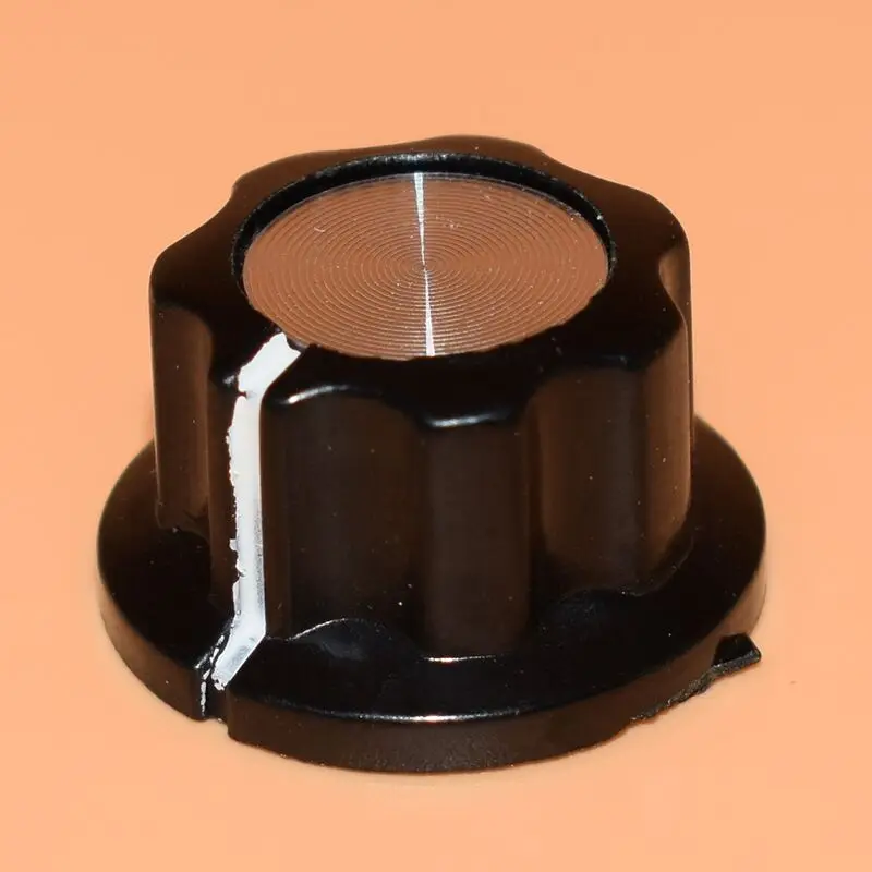 Бакелитовая ручка поворотная для юбки A01 D 20 мм H 12 Диаметр отверстия 6 мм|Крышки