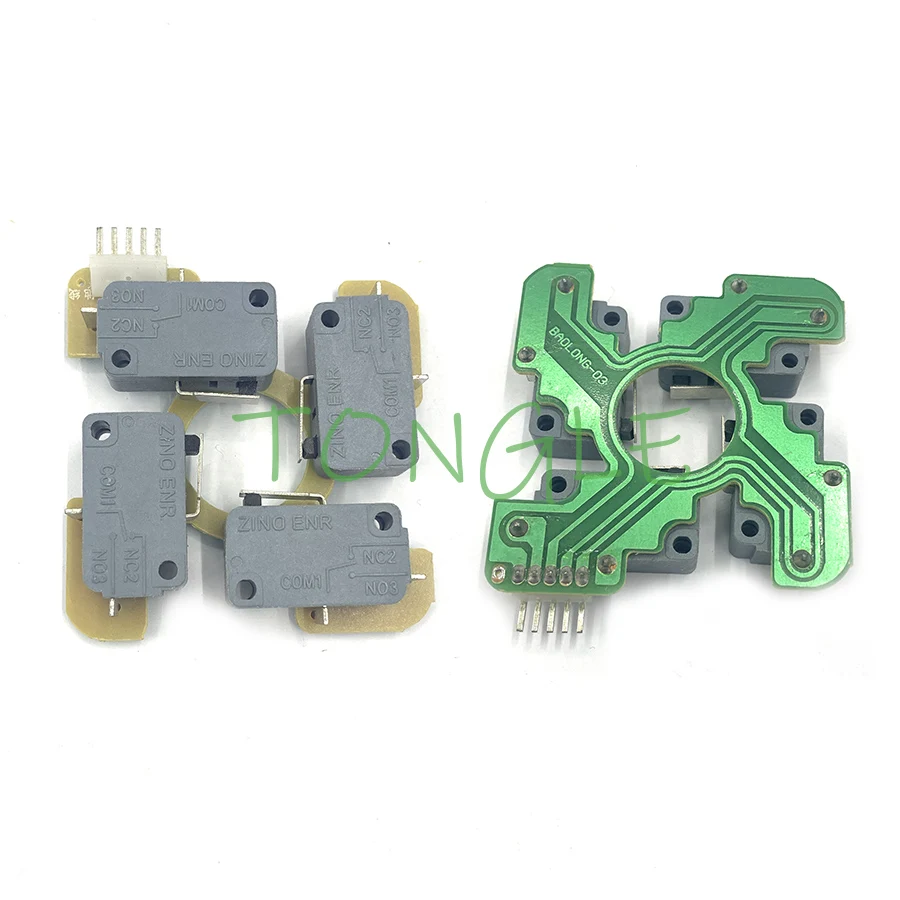 

1 PCS Free Shipping Arcade Joystick PCB With Microswitch Copy SANWA Type Joystick 5 Pin Joystick Accessories DIY Joystick