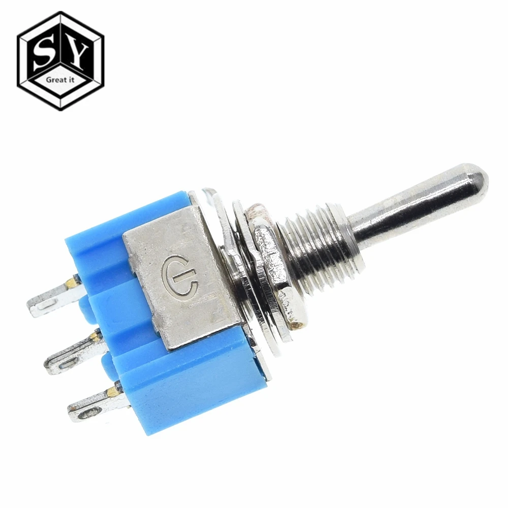 1 шт. переключатель сделай сам ВКЛ ВЫКЛ/ВКЛ ВЫКЛ 3 контакта позиции фиксация